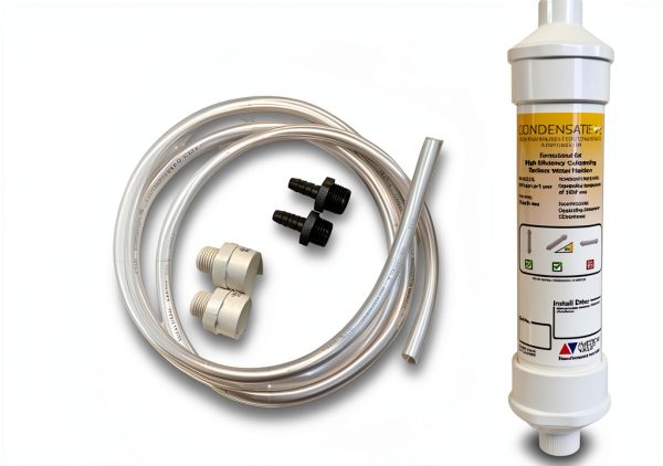 American Valve Condensate Neutralizer Kit PVC Acid Drain-0