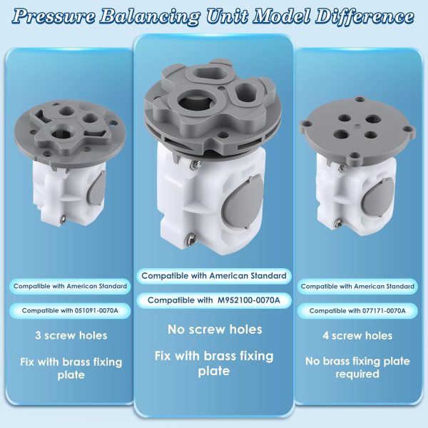 Dreyoo Shower Cartridge Brass Replacement American Standard-5
