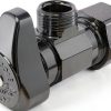 BrassCraft Angle Stop Valve Chrome 4 Pack G2CR19L1X-1