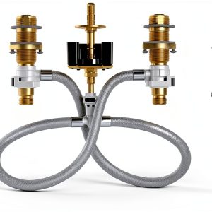 Moen Brass Widespread Faucet Valve System-0