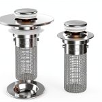 Bathroom Sink Stopper Strainer HFMZYWA 2PCS Pop-Up with Stainless-0