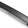 Linear Shower Drain kuaisailsk 24in Matte Black Tile Insert Panel-2