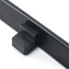 Linear Shower Drain kuaisailsk 24in Matte Black Tile Insert Panel-5