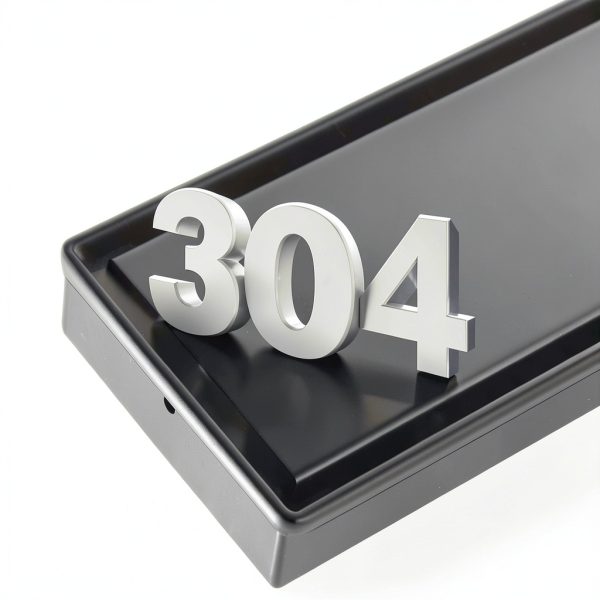Linear Shower Drain kuaisailsk 24in Matte Black Tile Insert Panel-4